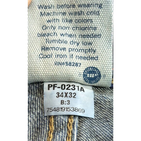 Max ELX Mens Straight Fit Urban Pipeline Jeans 34x32 Blue Denim - Picture 4 of 8